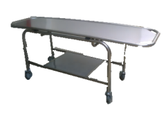 CAMILLA EN ACERO INOXIDABLE PARA TRANSPORTAR CADAVERES