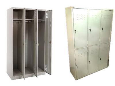 LOCKERS METALICOS  SIMPLE Y DOBLE