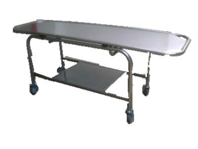 CAMILLA EN ACERO INOXIDABLE PARA TRANSPORTAR CADAVERES
